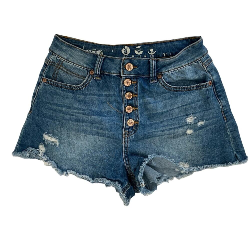 Rewash Blue Distressed Jean Shorts size 5